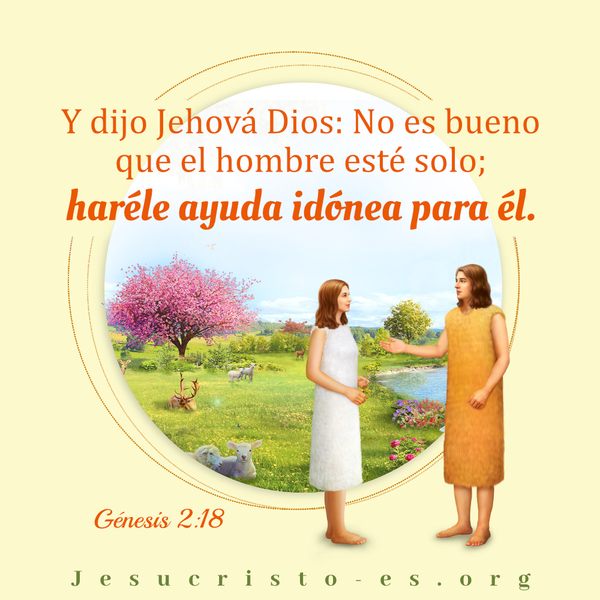 adan y eva en el jardin del eden