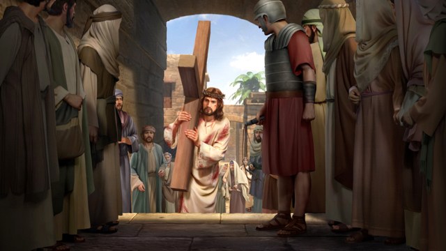 Cristo llevando la cruz